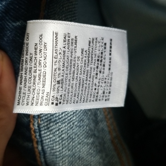 Banana Republic factory girlfriend denim shorts size 10/30 - Picture 11 of 11